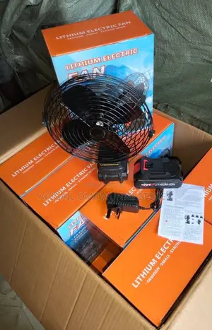 Lithium Fan With 2 Battery