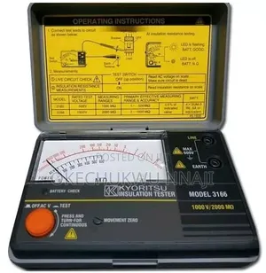 Kyoritsu 3166 Analogue Insulation Continuity Tester