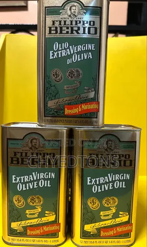 Filippo Berio Extra Virgin Olive Oil (33.8 Fl Oz / 1 Liter Tin)