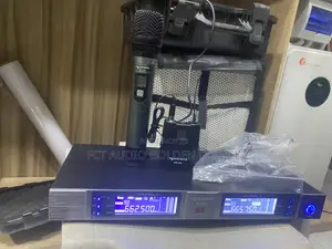 Magnetic Mr-U90 Dual-Channel Uhf Wireless Microphone System
