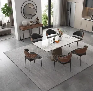 Dinning by 6 Marble Top.