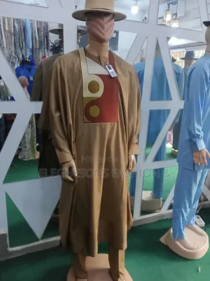 Brown Agbada for Sale
