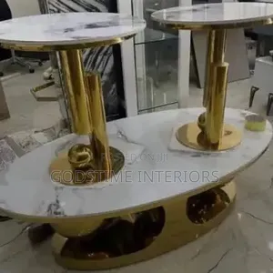 Newly Imported Gold Centre Table Set