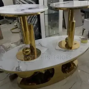 Newly Imported Gold Centre Table Set