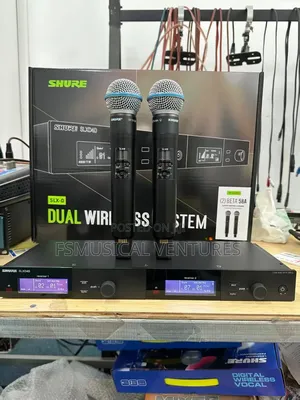 Shure Slxd24d/Beta58 Digital Wireless Dual Handheld Microphone
