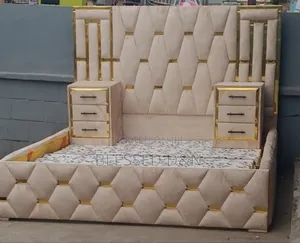 Family Size 6by6 Upholstery Paded Bed Frame