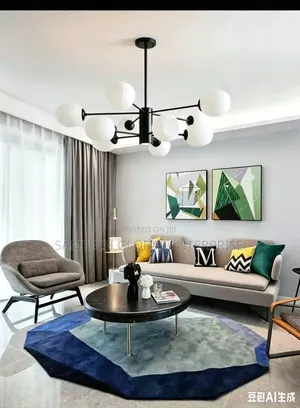 Modern Nordic Light Chandelier – Black White Luxury Pendant Light