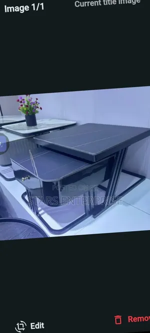 Center Table / Marble Top Center Table