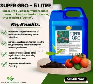5l Super Gro Liquid Fertilizer | Farmers | Fast Nationwide Delivery