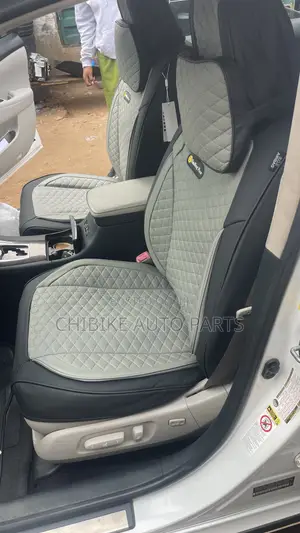 Smile Face Leather Seat Cover