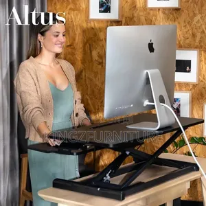 Black Tabletop Standing Desk
