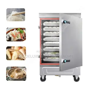 Restaurant Steam Oven 12 Trays / Chicken , Fish , Eggs , Rice Steamer