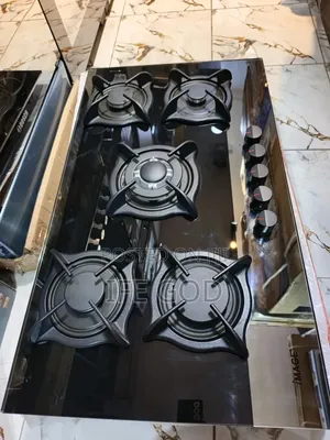 Original Image Inbuilt Premium Luxury 5 Burners Auto Ignition Gas Hob