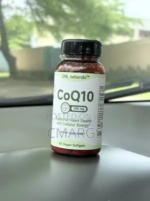 Cml Naturàle Coq10 200mg – Ubiquinol Supplement, 60 Vegan Softgels