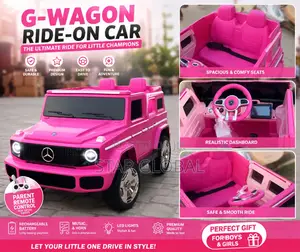 G Wagon Kids Ride-on Toy Car– Safe, Stylish Super Fun!