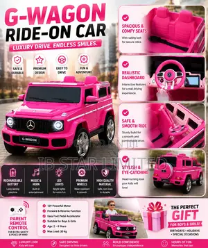The Ultimate Electric Kids Ride-on G Wagon for Endless Fun!