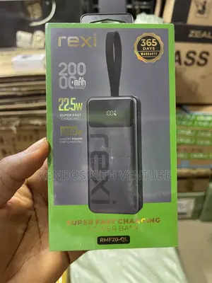 Rexi 20000mah 22.5w Super Fast Charging Power Bank Rmf20-Ql