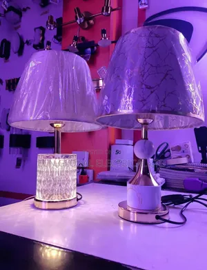Rechargeable Crystal Led Table Lamp – Touch Control, 3 Color Modes