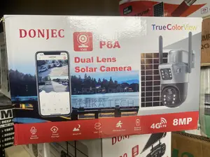 Dual Lens Solar CCTV Camera / 8MP / 4G LTE