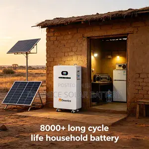 Wheeled 20kwh Lifepo4 Storage Battery Complete Solar Power System