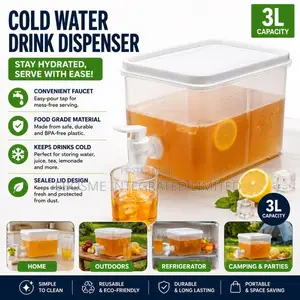 3l Refrigerator Beverage Dispenser With Tap