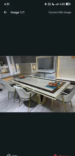 6 Seater Classic Dining
