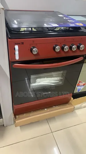 Scanfrost Gas Cooker/60x60/Ck6302r/3gas 1e/Burgundy