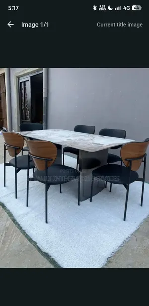 7 Seater Classic Marble Dining