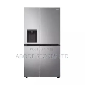 Lg 674l Side-by-Side Refrigerator With Water and Ice Dispenser