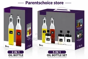 Premium Glass Oil Bottle