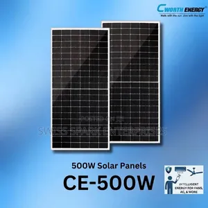 Cworth Energy 500w Monocrystalline Solar Panel (Ce-500w)
