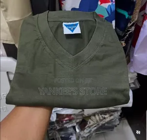 Imported Quality Plain Unisex v-Neck T-Shirt