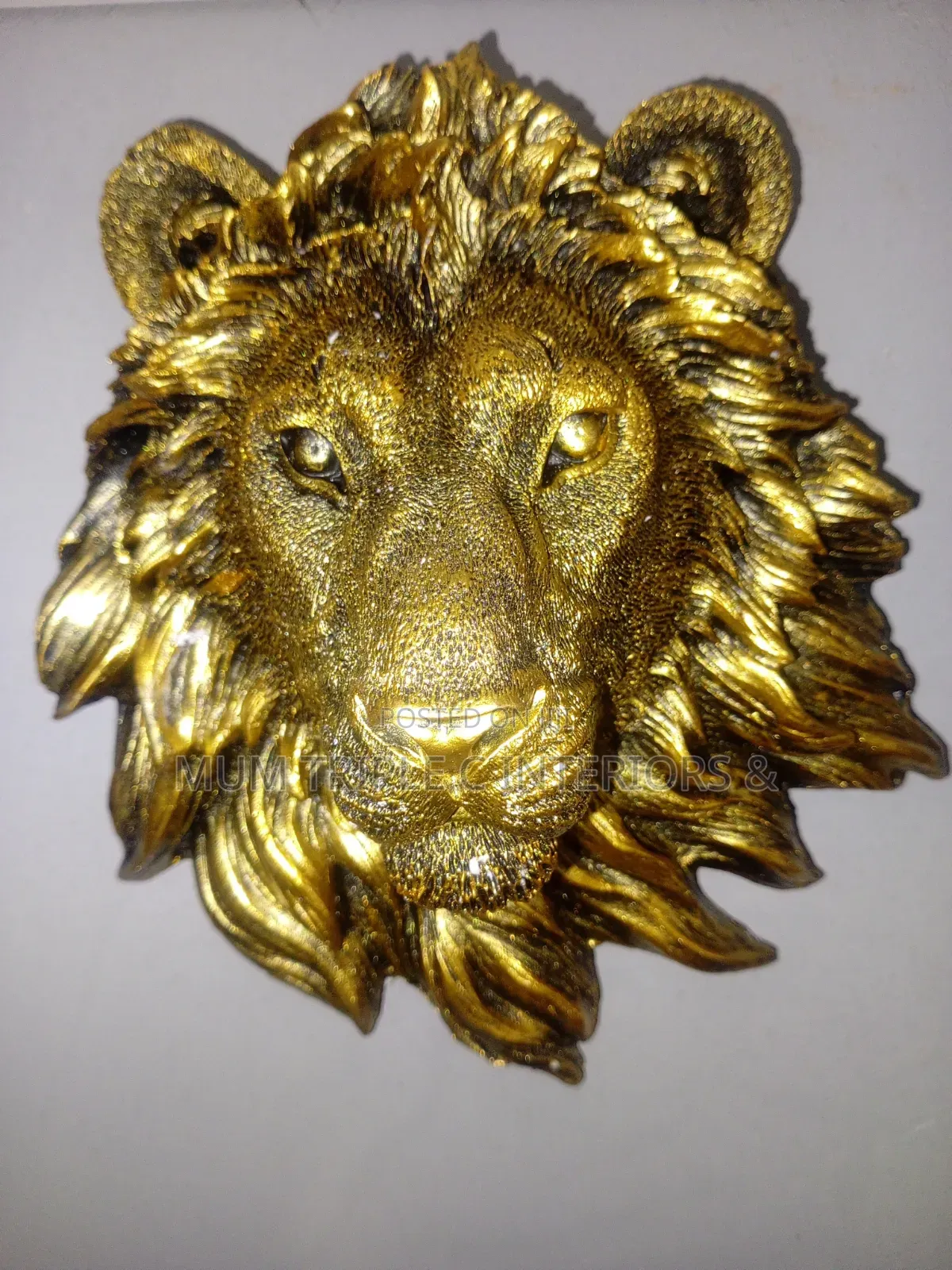Lion's Head Figurine