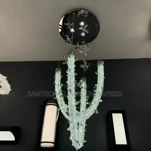 Luxury Crystal Chandelier Light for Living Room, Staircase Foyer