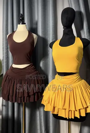 Lycra Two Piece Set