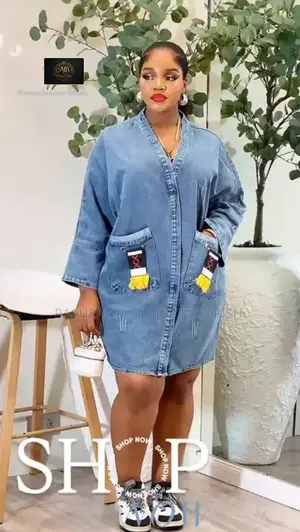 Classy Ladies Jean Gown