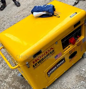 Honda 15kva Soundproof Diesel Generator Ec16000esd Electric Start