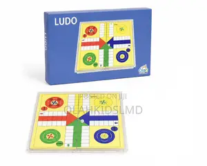 Ludo Board Game Set With Dice, Playing Fun Game for Kids and Adults