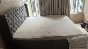 Foam and Bedframe for Sale Nearly Used and Clean