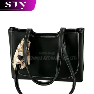 Sty Ladies Classic Handbag Women Black Bag