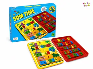 Sum Time Wooden Math Learning Puzzle Board | Montessori