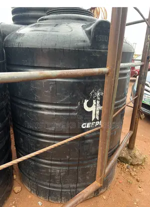 Original Quality Geepee Tank 1500 Liters Black Color.
