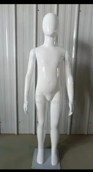 Glossy White Kids Mannequin Age 7/10