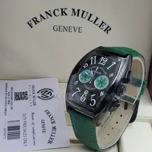 Luxury Franck Muller Geneve Men's Chronograph Watch