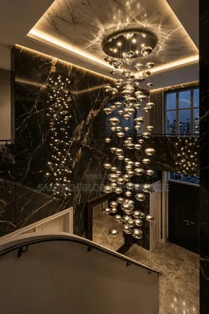Luxury Spiral Bubble Chandelier – A Grand Statement of Elegance