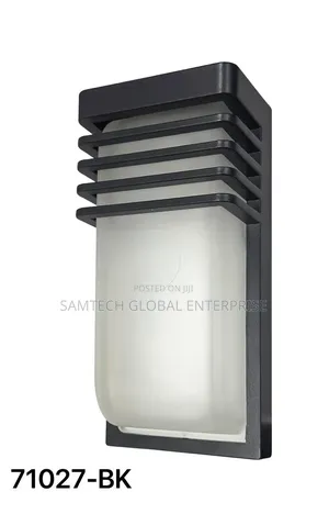 Modern Outdoor Led Wall Sconce – Weatherproof Grey Finish