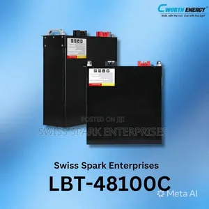 Brand New Cworth 2.5kwh 24volts Lithium Battery LBT-48100c