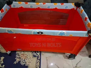 Bright Red Chicco Baby Cot 0 to 36 Months