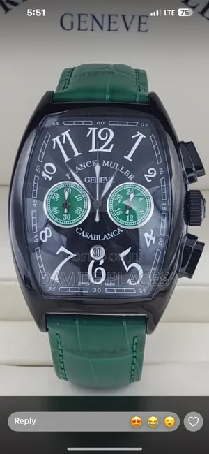 Original Frank Muller Vanguard Casablanca Chronograph Wristwatch