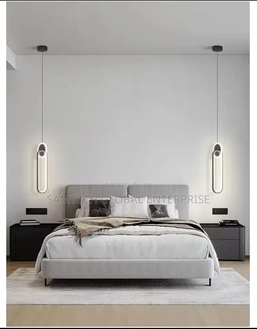 Modern Minimalist Led Pendant Bedside Light